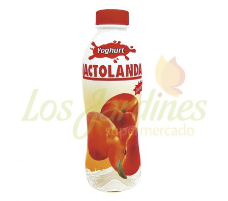 YOGHURT LACTOLANDA BOTELLA 900ML DURAZNO