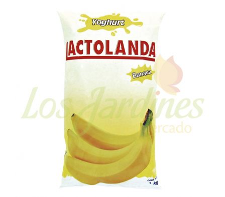 YOGHURT LACTOLANDA SACHET 1 LT. BANANA