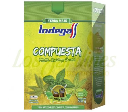 YERBA MATE COMPUESTA INDEGA 500G
