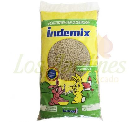 ALIMENTO P/CONEJO INDEMIX 2 KG