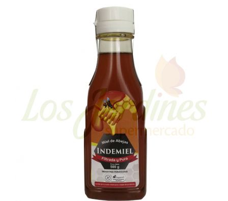 MIEL DE ABEJA C/DOSIFICADOR INDEMIEL 500 ML