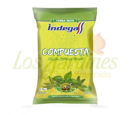 YERBA MATE COMPUESTA INDEGA 500G