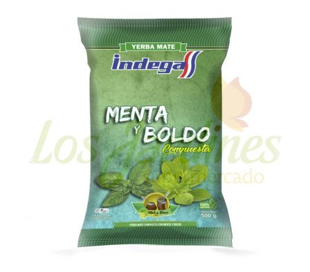 YERBA COMPUESTA MENTA BOLDO INDEGA 500G