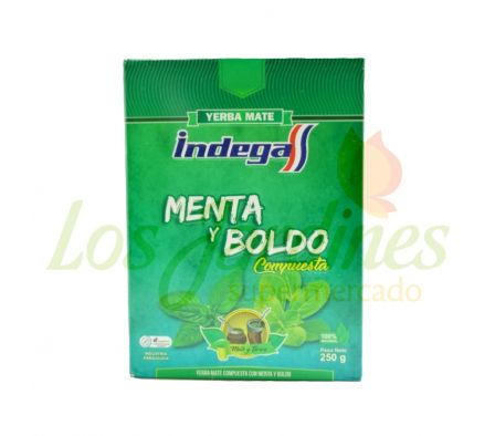 YERBA MENTA BOLDO INDEGA 250G