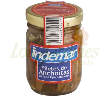 ANCHOITA EN SALSA CALAB. INDEMAR 90 GRS
