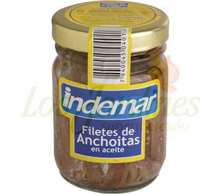 ANCHOITA EN ACEITE INDEMAR 90GR