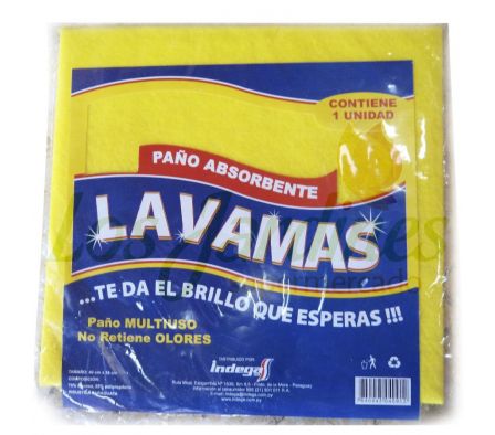 PAÑO ABSORVENTE LAVAMAS