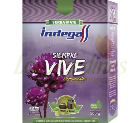 YERBA SIEMPRE VIVE INDEGA 500G