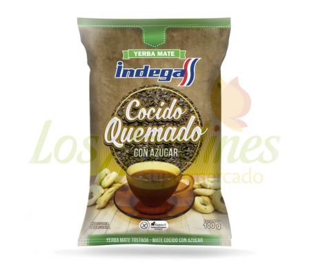 MATE COCIDO CON AZUCAR INDEGA 100G