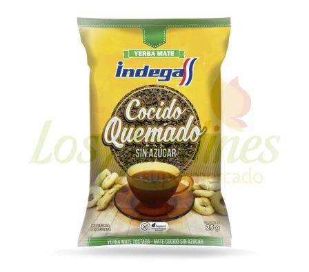 MATE COCIDO SIN AZUCAR INDEGA 25G