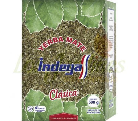 YERBA MATE CLASICA INDEGA CAJA 500G