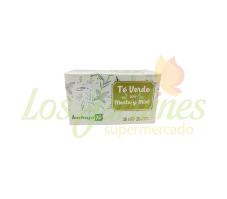 TE VERDE MENTA Y MIEL INDEGA 20 SAQUITOS 36G