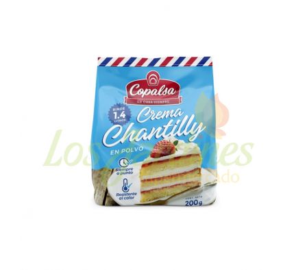 CREMA CHANTILLY  COPALSA  200 GRS