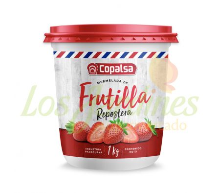 MERMELADA DE FRUTILLA REPOST.COPALSA X 1 KG POTE