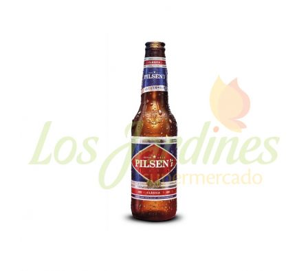 CERVEZA PILSEN RETORNABLE 340CC.