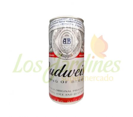 CERVEZA BUDWEISER LATA ROJA 269CC