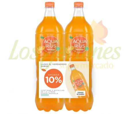 PACK X 2 AQUARIOS 1,5 LT-