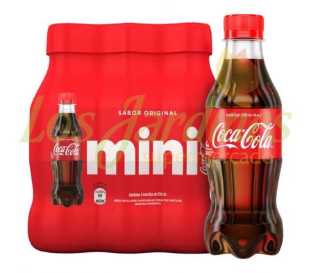 GASEOSA COCA COLA PACKX6 250ML