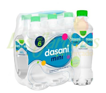 AGUA DASANI KIDS MINI PET 250ML x 6UN