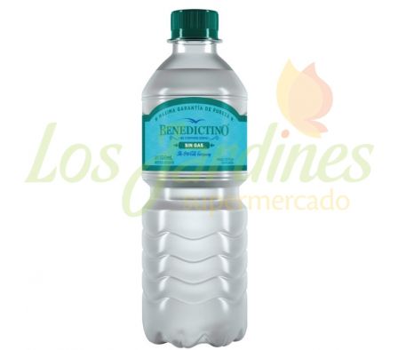 AGUA BENEDICTINO SIN GAS 500ML