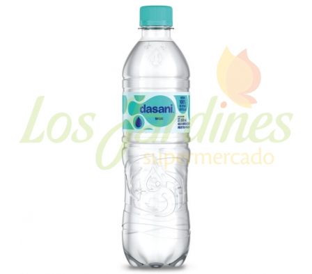 AGUA ECO DASANI MINERALIZADA SIN GAS PET 500 ML.