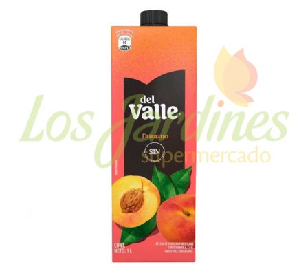JUGO DEL VALLE DURAZNO TETRA 1L