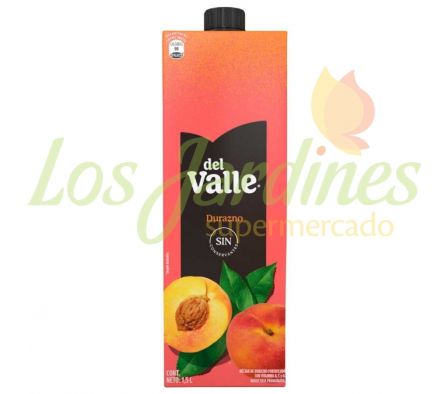 JUGO DEL VALLE DURAZNO TETRA 1,5L