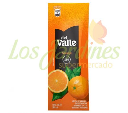 JUGO DEL VALLE NARANJA TETRA 200ML
