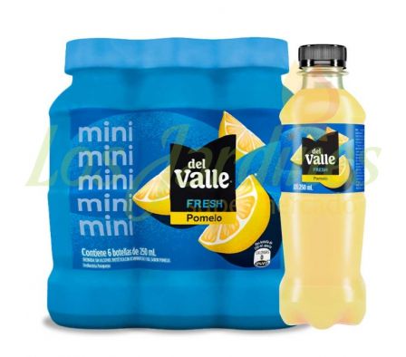 JUGO DEL VALLE FRESH POMELO X 6 250 ML