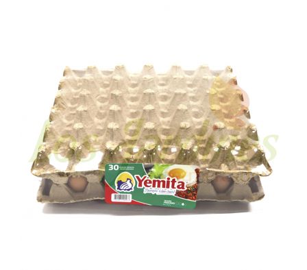 HUEVO YEMITA GRANEL PAQUETE PROTEGIDO 30UN