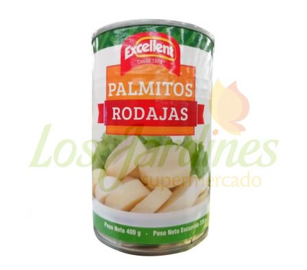 PALMITOS RODAJAS EXCELLENT 400G