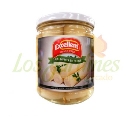 PALMITOS ENTEROS EXCELLENT 410G
