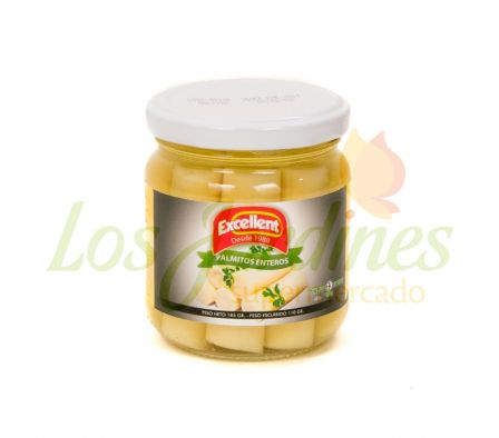 PALMITOS ENTEROS EXCELLENT FRASCO 185 GR