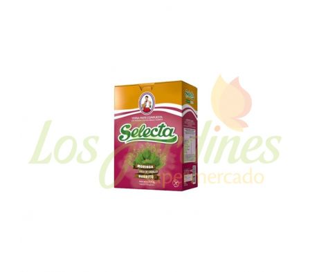 YERBA SELECTA CON MORINGA 500G