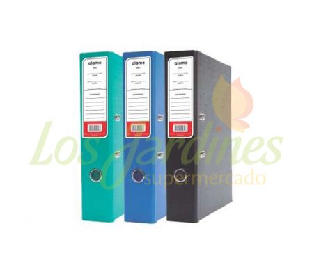 BIBLIORATO ALAMO PLASTIFICADO COLOR