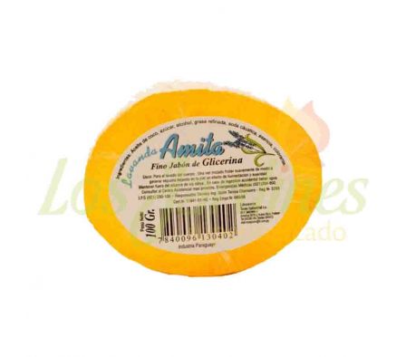 JAB-N DE GLICERINA NATURAL LAVANDA 100GR