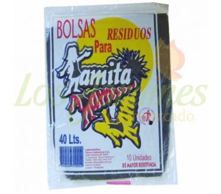 BOLSA PARA RESIDUOS AMITA 40L