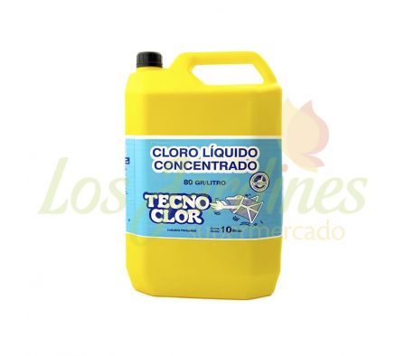 CLORO LIQUIDO TECNOCLOR 10 LTS..