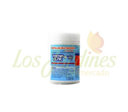 PASTILLA DE CLORO 90% MULTIACCION TUBO 5 UN