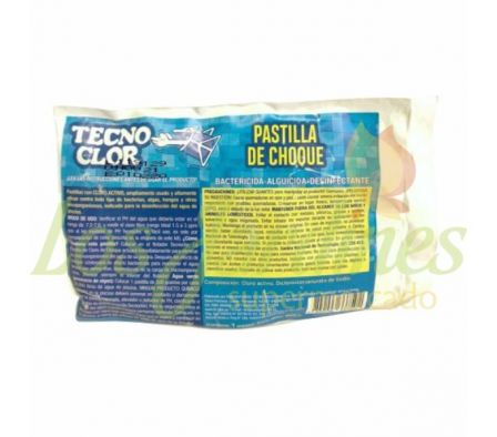 PASTILLA CLORO TECNOCLOR DE CHOQUE Y MANTEN 200GR