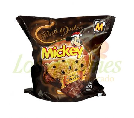 PAN DULCE MICKEY GOTAS DE CHOCOLATE 400G