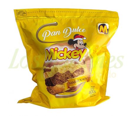 PAN DULCE MARMOLADO MICKEY 400G
