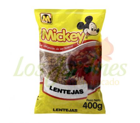 LENTEJAS MICKEY 400 GR