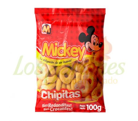 CHIPITAS MICKEY 100G