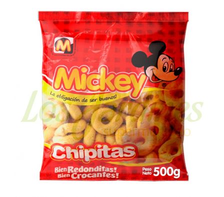 CHIPITAS MICKEY 500G