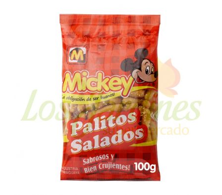 PALITOS SALADOS MICKEY 100G