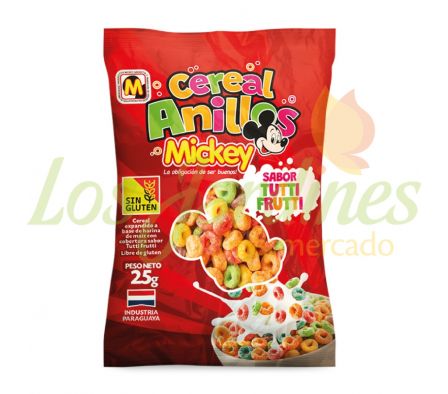 CEREAL MICKEY ANILLOS 25G