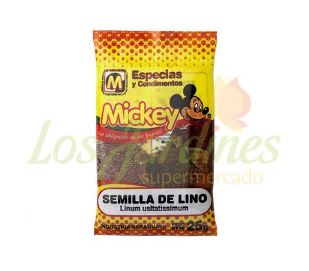 SEMILLA DE LINO MICKEY 25G