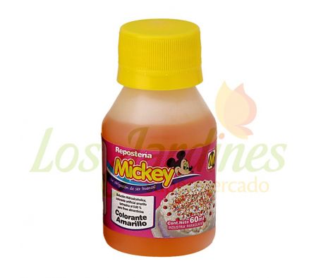 COLORANTE MICKEY AMARILLO 60ML
