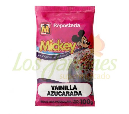 VAINILLA AZUCARADA MICKEY 100G
